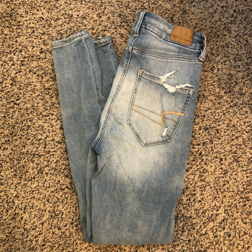 AE Curvy Highest Rise Jegging. Next Level Stretch. Size 2.